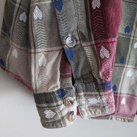 HUNTINGTON Ridge Vintage button down top - Picture 6 of 8